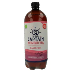 Bebida Kombucha BIO frambuesa Captain Kombucha 1 L