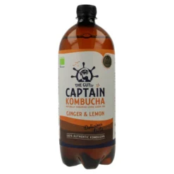 Bebida Kombucha BIO Jengibre y Limón Captain Kombucha 400 ml