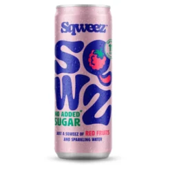 Bebida sabor frutos rojos SQWZ 250ml