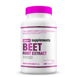 Beet Root Extract (extracto Seco De Remolacha) 3000mg - 100 Cápsulas Vegetales - Antioxidantes - Smart Supplements