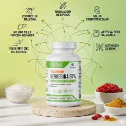 Berberina 97% Efne – Control De Glucosa Y Metabolismo