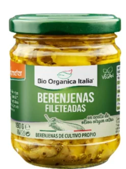 Berenjena aceite bio organica italia 190 g