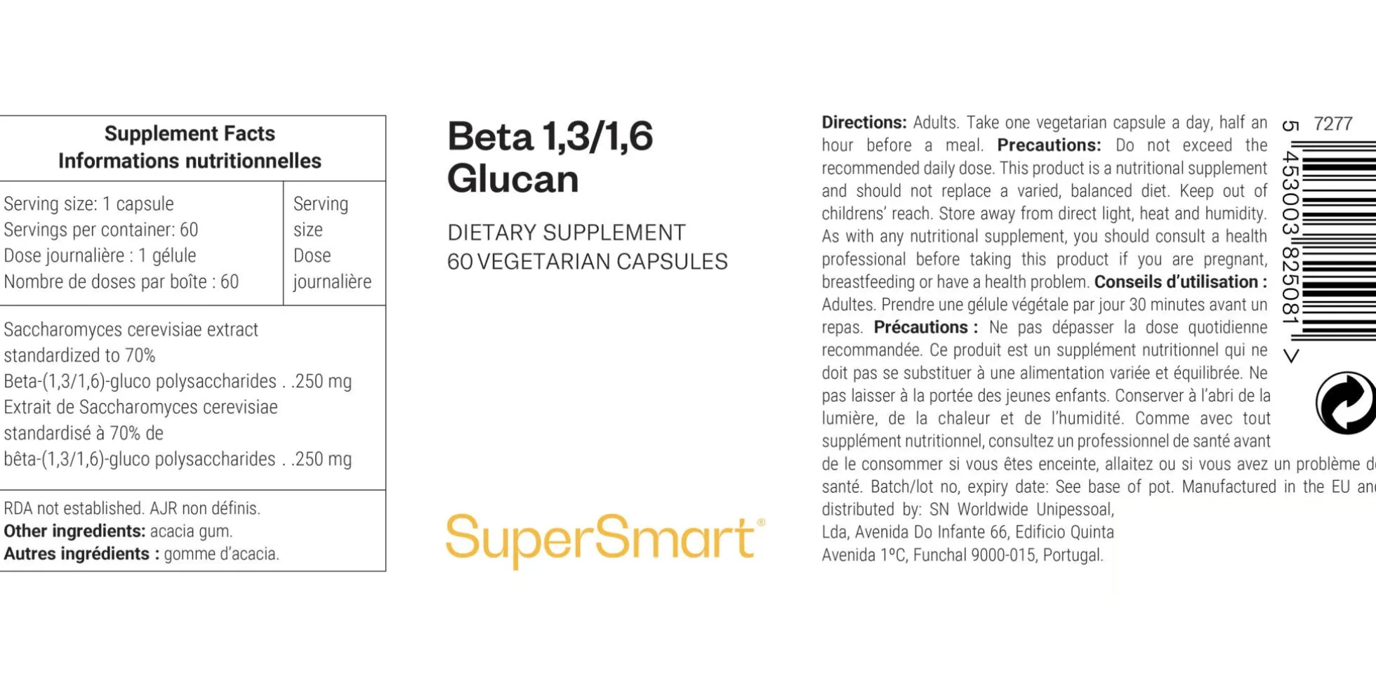 Beta 1,3/1,6 Glucan