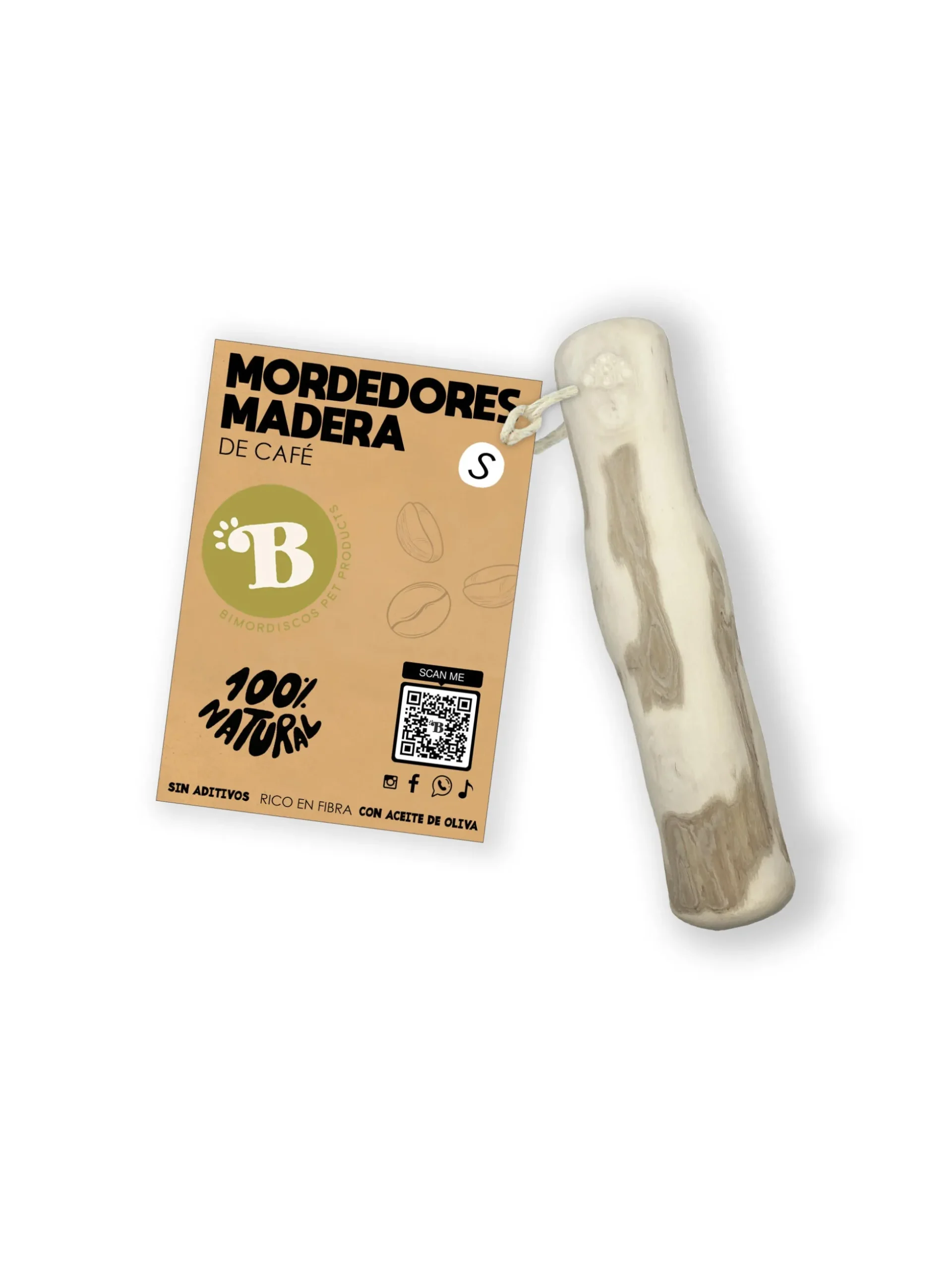 Bimordiscos Palo De Café Para Perros. S
