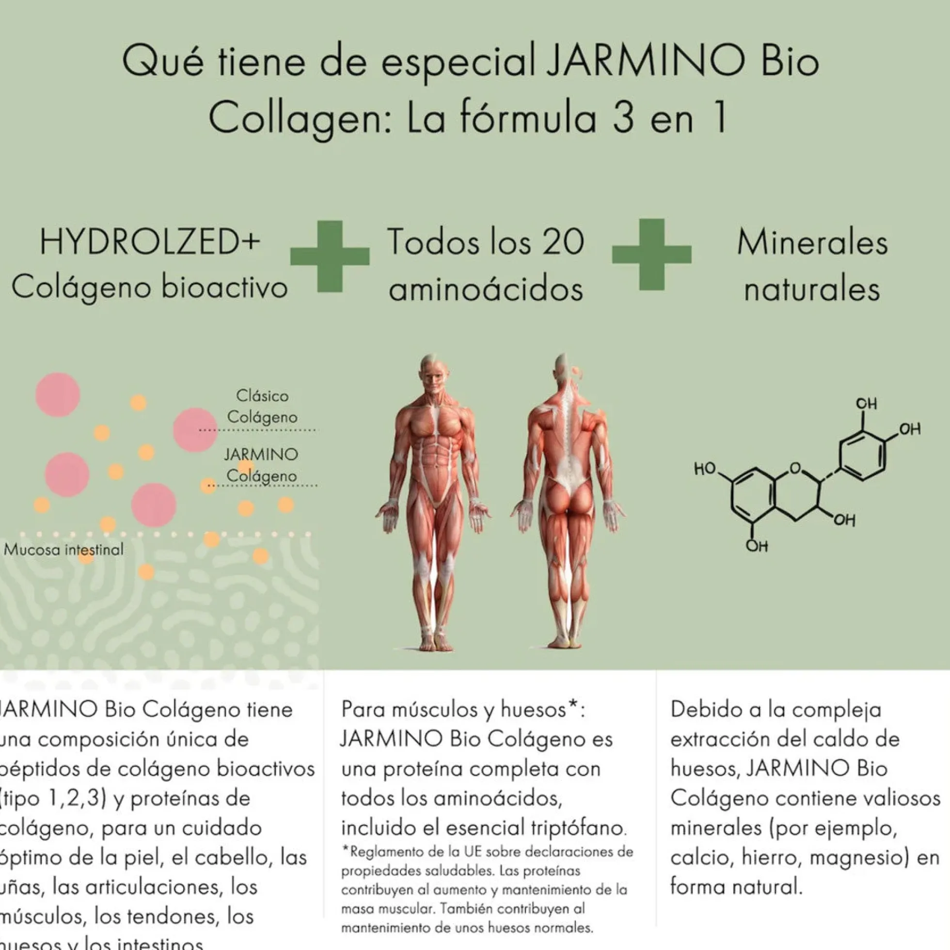 Bio Colágeno en Polvo Jarmino 300g