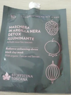 Biofficina Toscana Maschera In Argillanera Detox Illuminante 30g