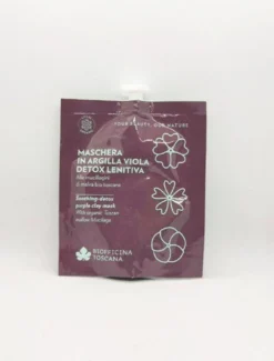 Biofficina Toscana Maschera In Argilla Viola Detox Lenitiva 30g
