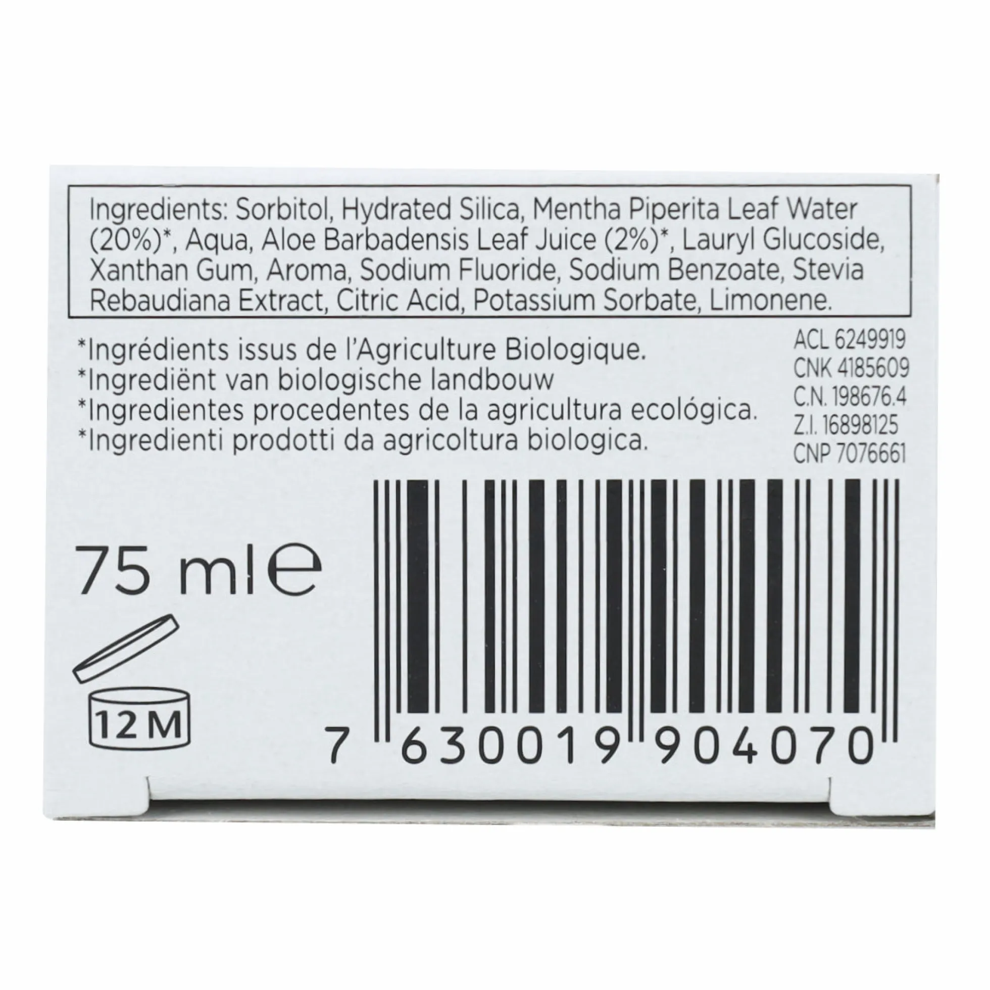 Bio gel dentífrico Gum 75ml