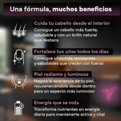 Biotina 10000 mcg Sevens Nutrition 365 cápsulas