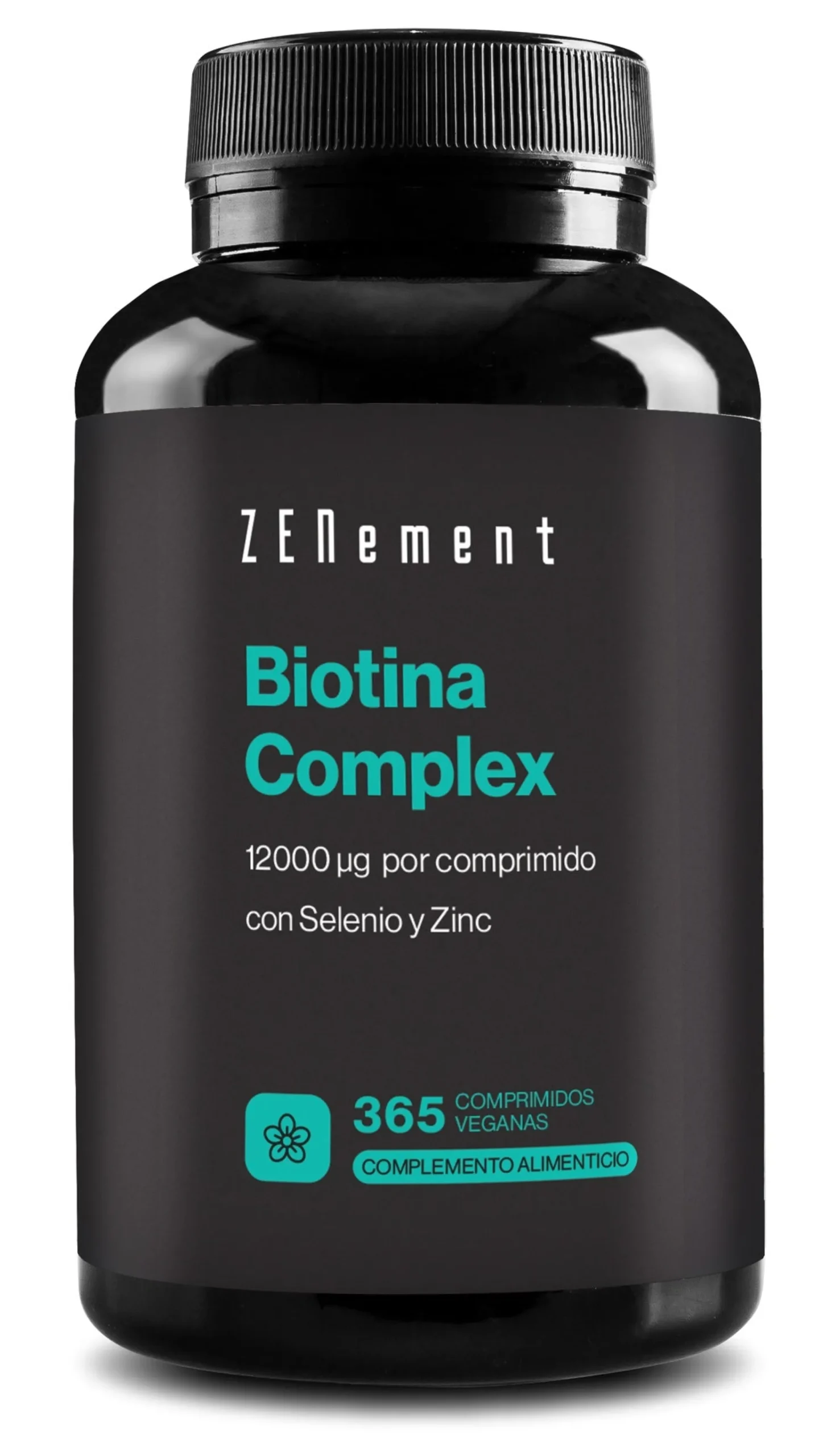 Biotina, 12000 ug+ Selenio + Zinc Zenement 365 comprimidos