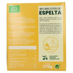 Biscotes de Espelta bio Sol Natural 270 g