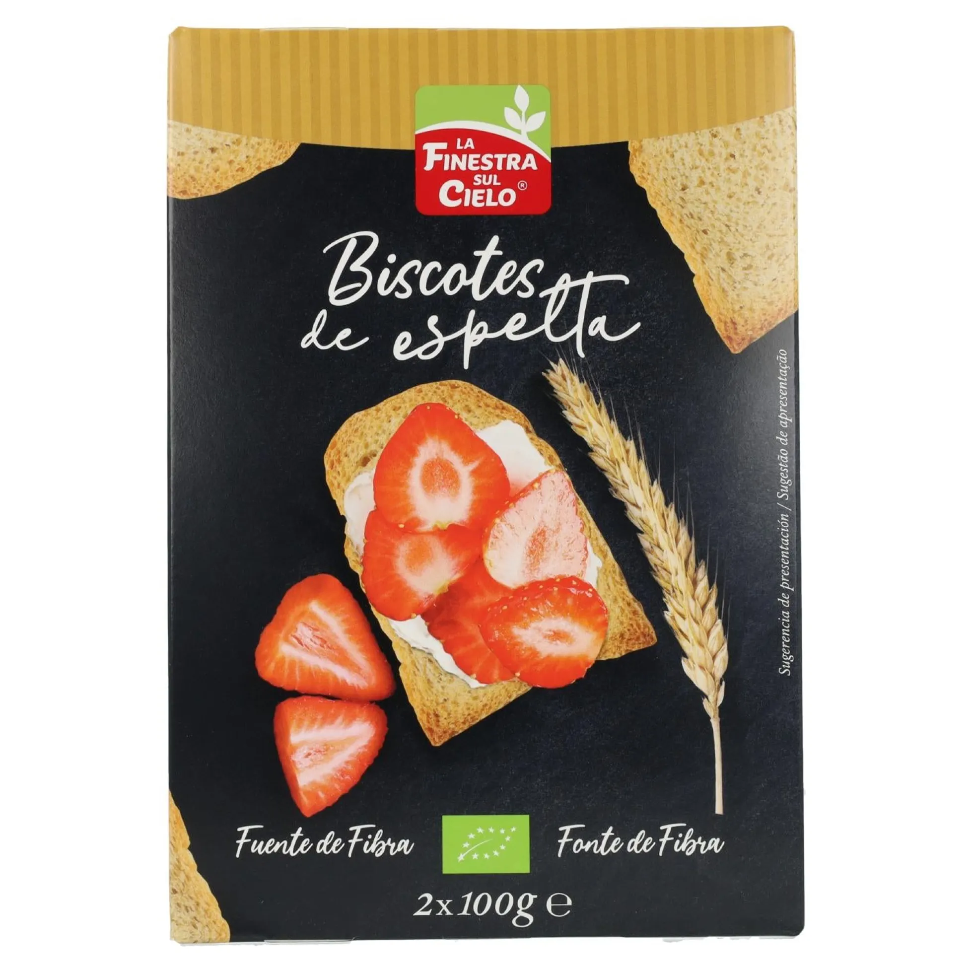 Biscotes de Espelta La Finestra Sul Cielo 200 g