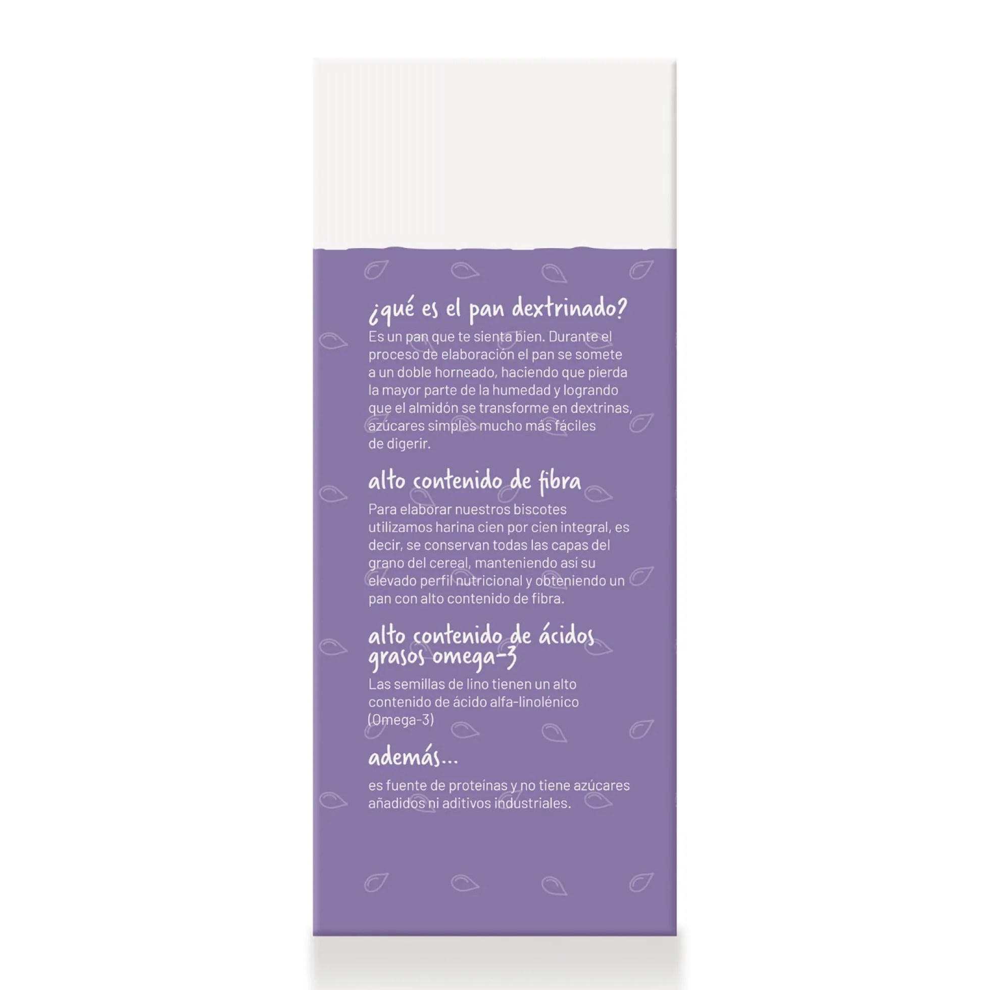 Biscotes integrales con semillas de lino SORIA NATURAL 270 g