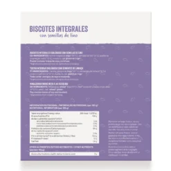 Biscotes integrales con semillas de lino SORIA NATURAL 270 g