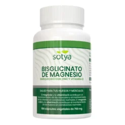 Bisglicinato de magnesio, Sotya, 100 cápsulas