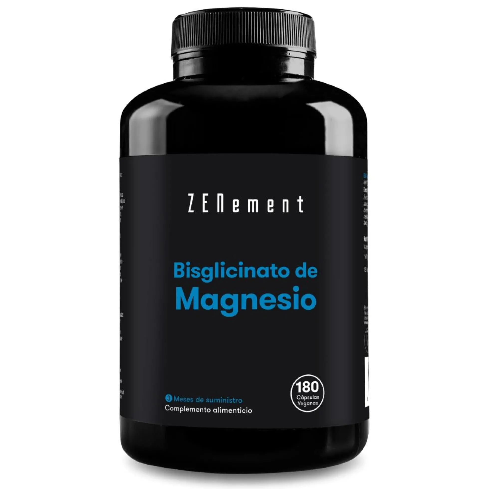 Bisglicinato de Magnesio Zenement, 180 comprimidos
