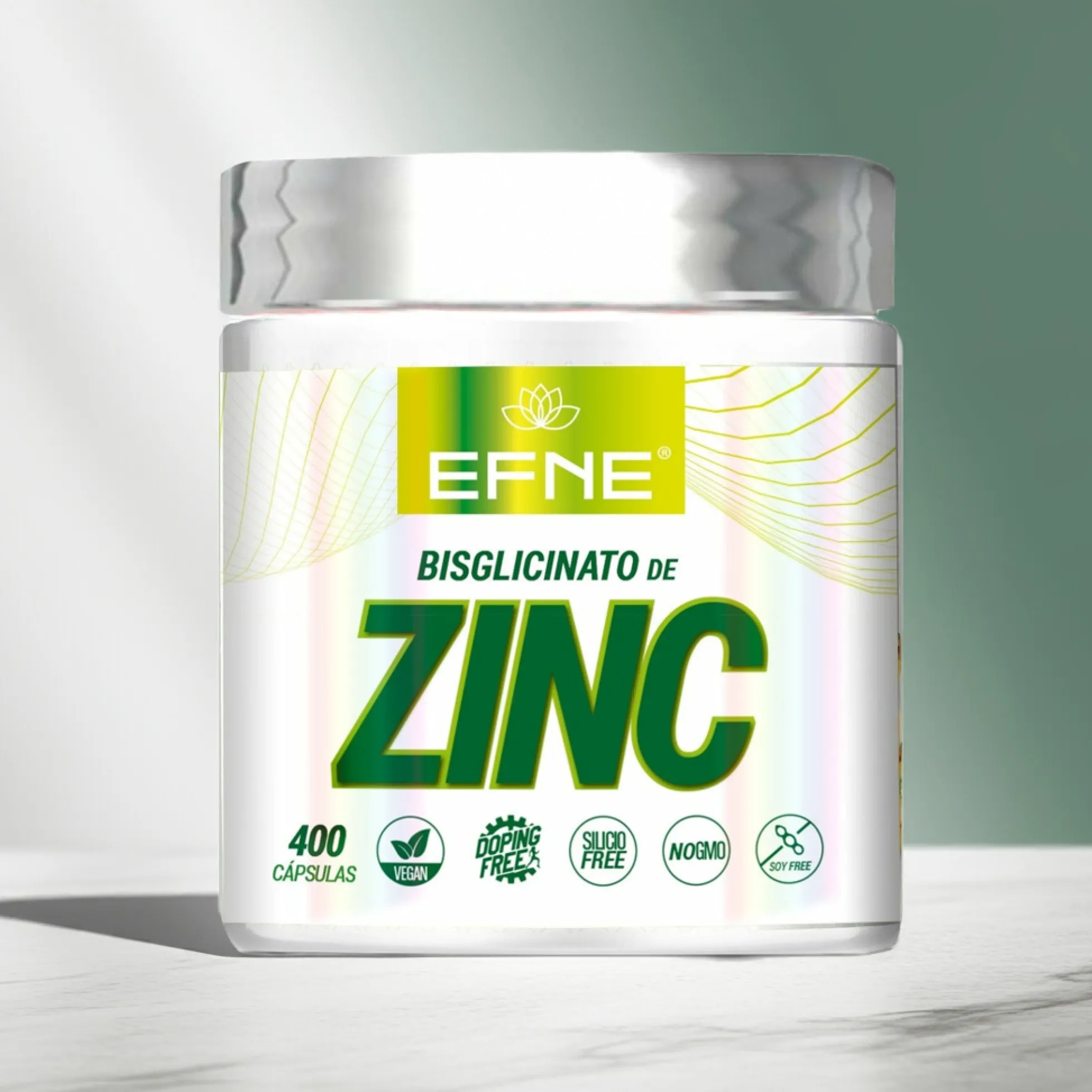 Bisglicinato De Zinc Efne (400 Caps)
