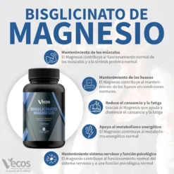 Bisglicinato magnesio Vecos 200 capsulas