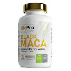 Black Maca - 60 Cápsulas - Vigorizantes - Lifepro