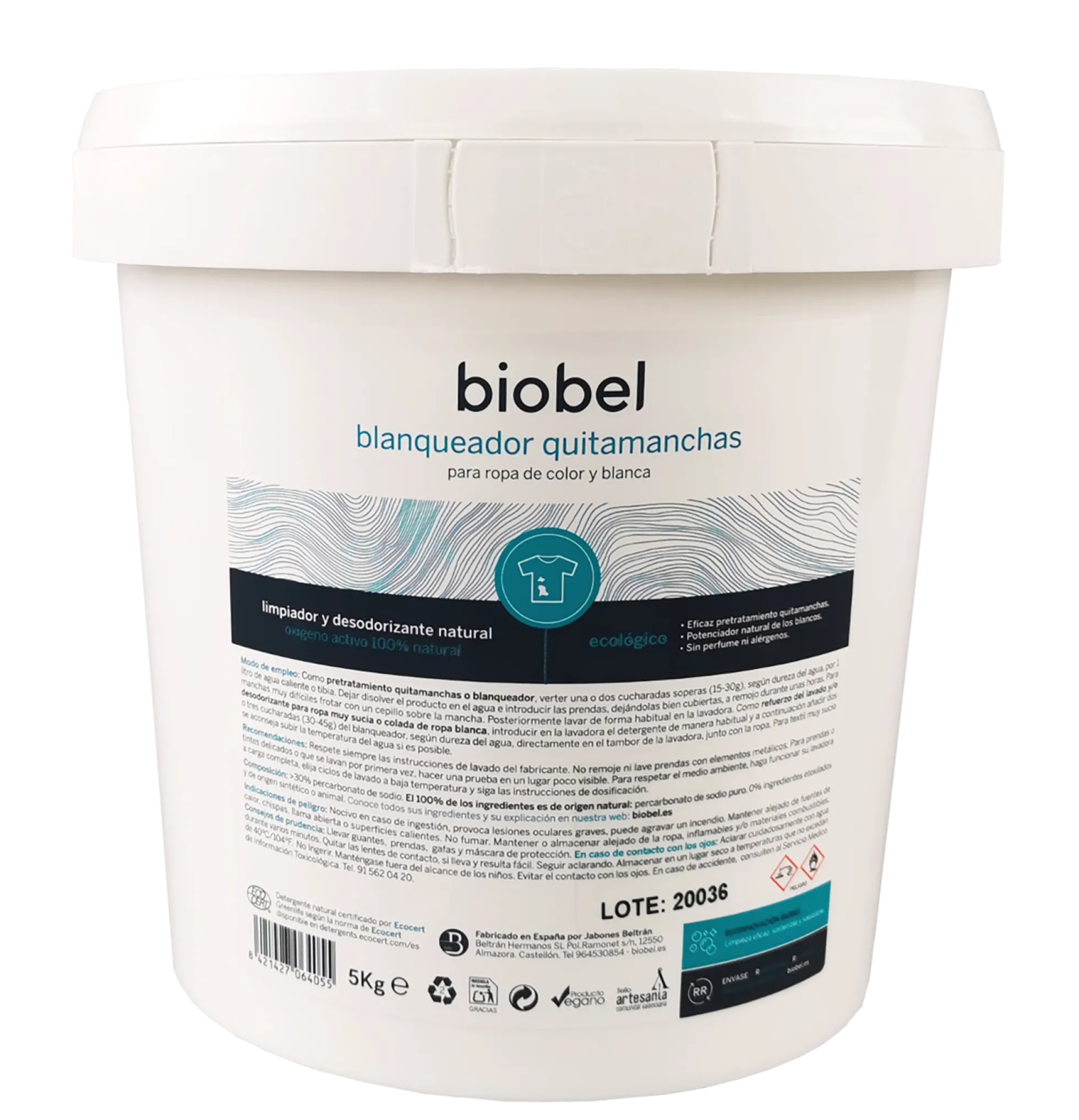Blanqueador Biobel 5 kg