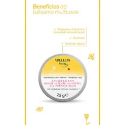 Bálsamo Intensivo para Bebé de Caléndula Multiusos 50 ml