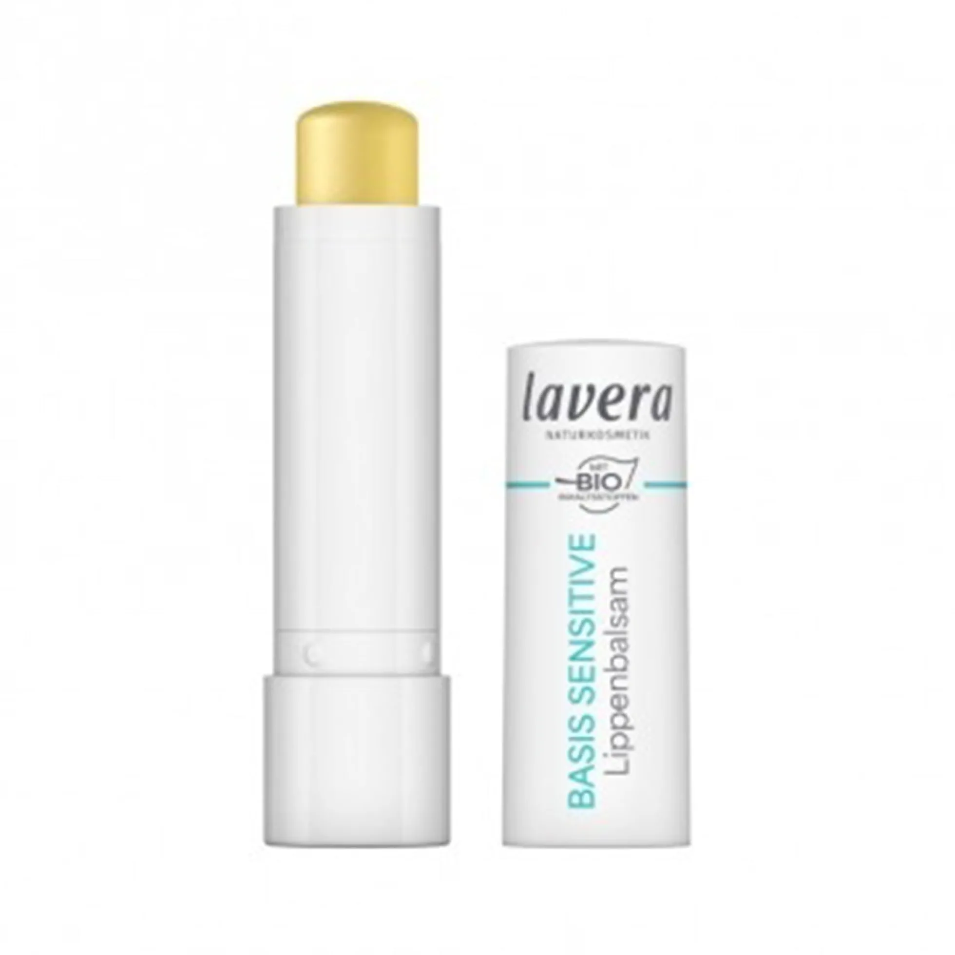 Bálsamo labial basis sensitive aceite de jojoba & almendras bio Lavera 4,5 g