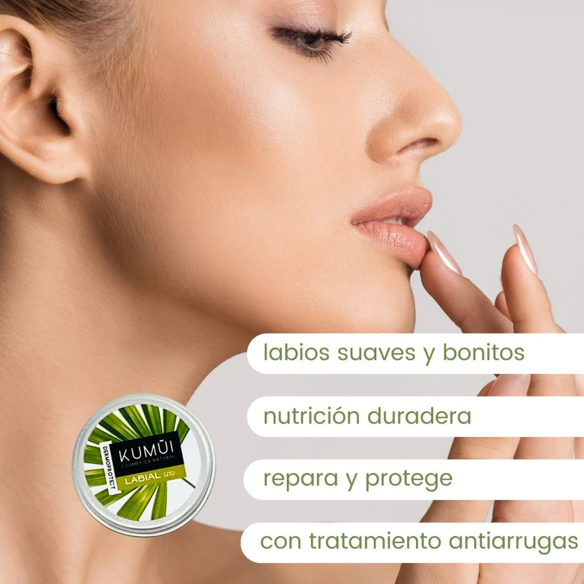 Bálsamo Labial Con Manteca De Mango, Coenzima Q10 Y Vit.e KUMUI 10ml