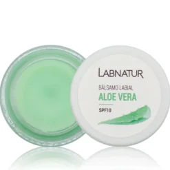 Bálsamo Labial de Aloe Vera Labnatur 15 ml | Hidrata, Nutre y Protege | Aguacate, Karité, Vitamina E y SPF10