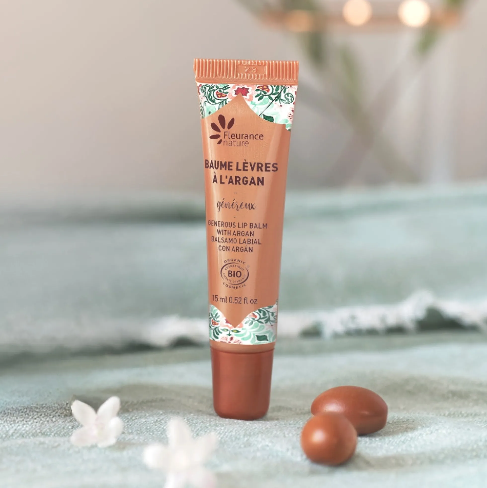 Bálsamo Labial Generoso Con Argán Eco Fleurance Nature 15ml
