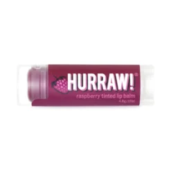 Bálsamo labial tintado frambuesa Hurraw 4.8 g