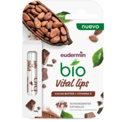 Bálsamo Labial Vital Cacao Butter Eudermin 4,8 g