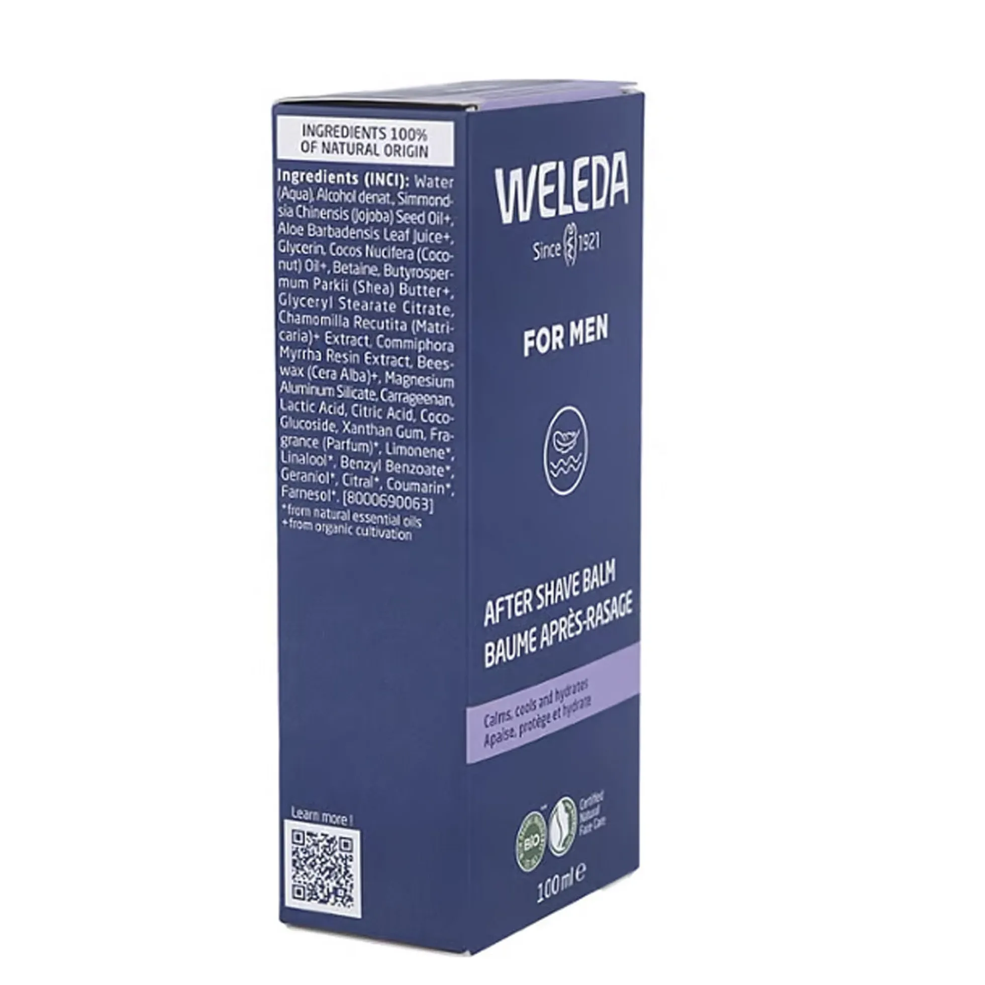 Bálsamo para el afeitado Weleda, 100 ml