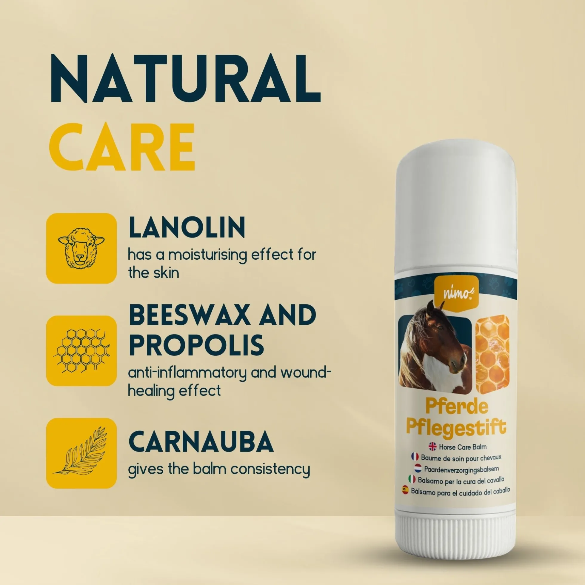 Bálsamo Para El Cuidado Del Caballo - Nimo - 40 Ml