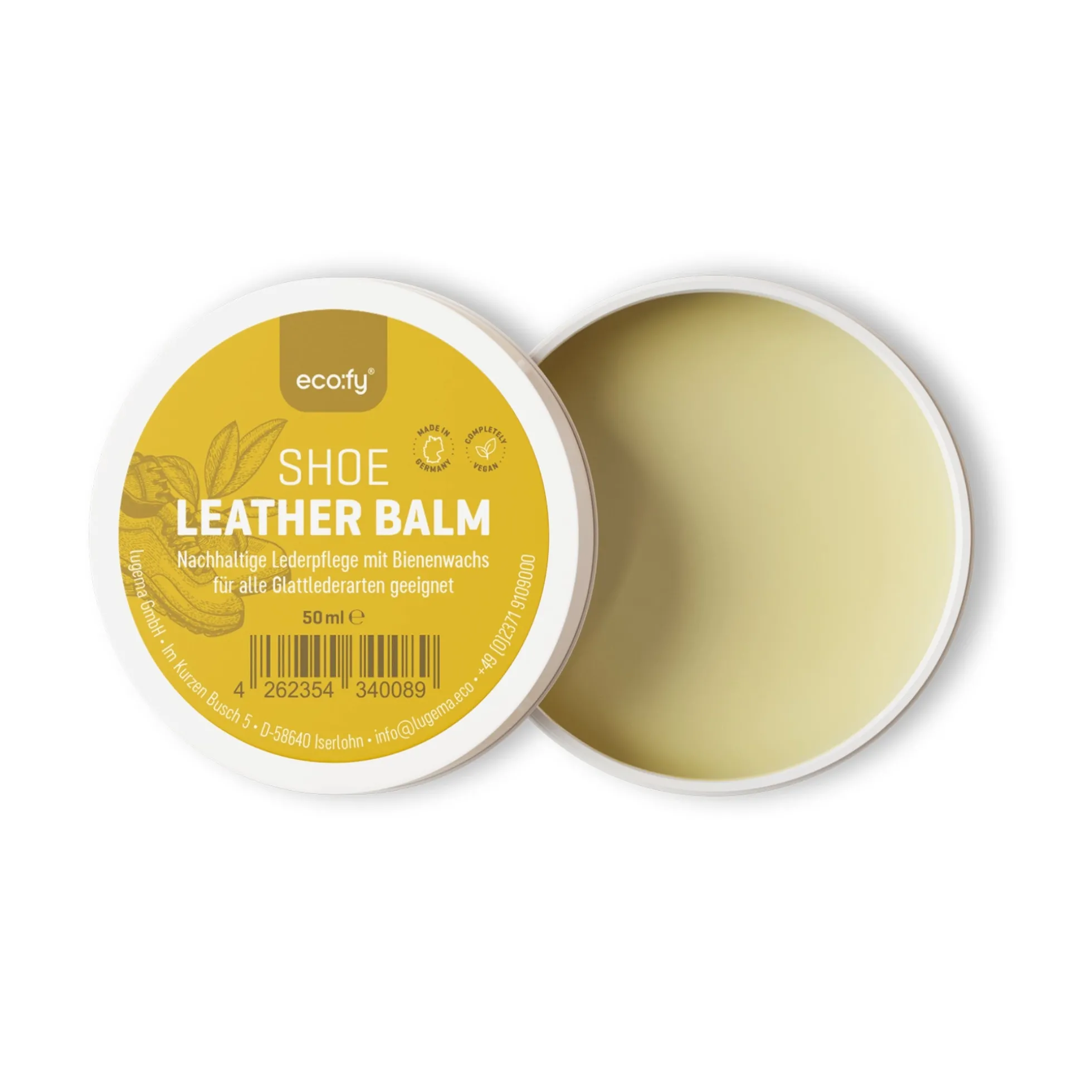 Bálsamo Vegano Para Cuero De Calzado - Eco:fy - 50 Ml