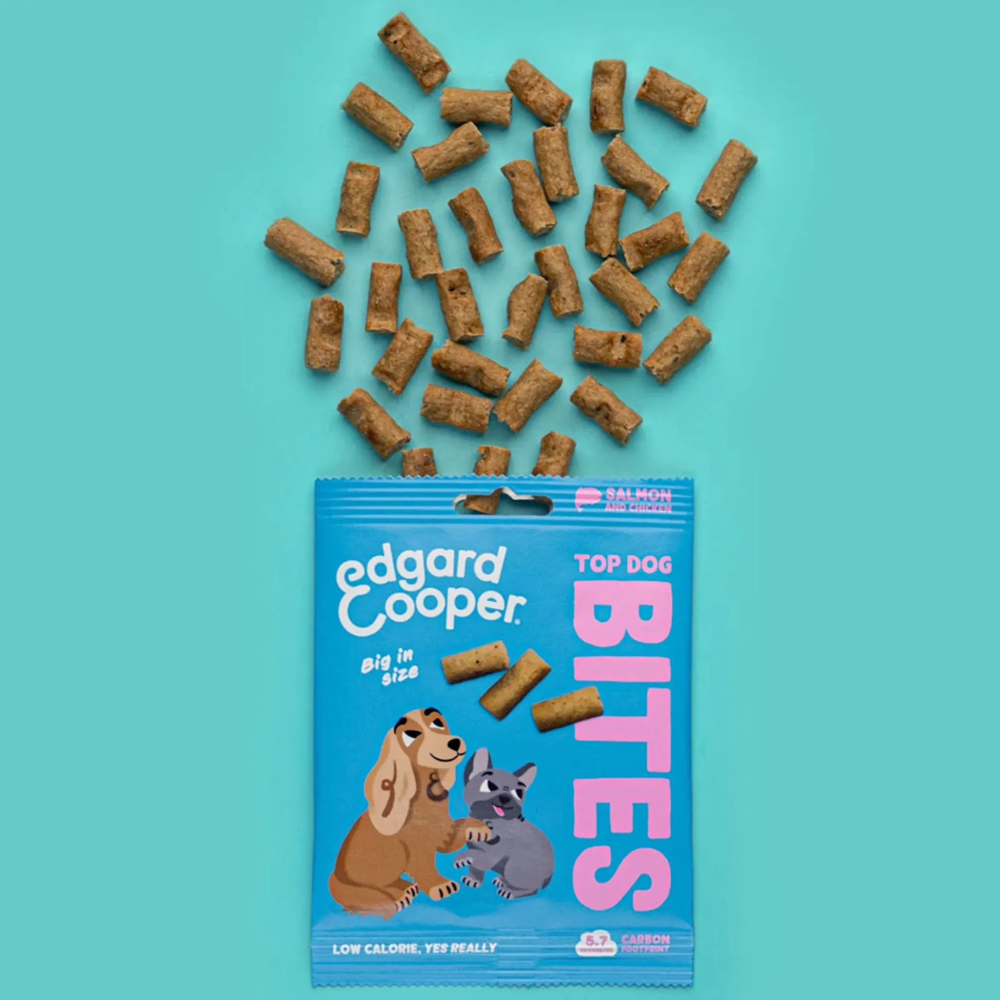 Bocaditos grandes de Salmón Edgard Cooper 50 g