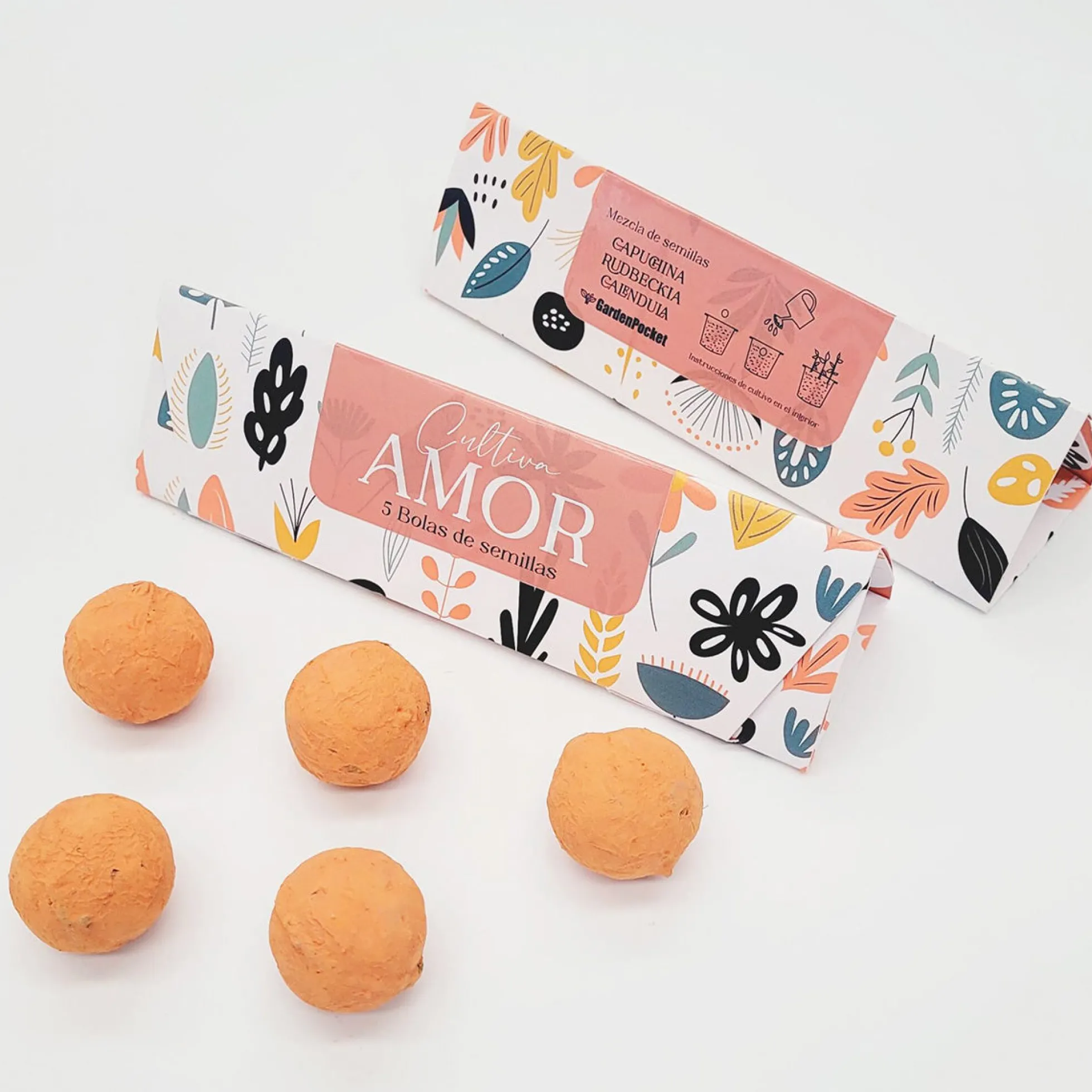 Bolas de Semillas Plantables Cultiva Amor Regalo Ideal, Garden Pocket
