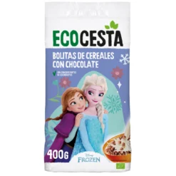 Bolitas De Cereales con Chocolate Bio edición Disney Ecocesta 400 gr