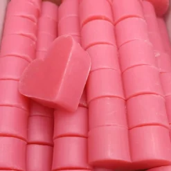 Bolsa De Organza Con 2 Jabones - Aroma Rosas - Jabón De Glicerina Con Forma De Corazón - Detalle Para Invitados