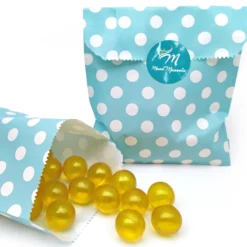 Bolsa Regalo 12 Perlas De Baño Aroma Madreselva - Con Aceite De Soja - Hidrata, Suaviza Y Perfuma La Piel - Forma Bola