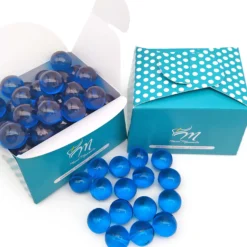 Bolsa Regalo 12 Perlas De Baño Aroma Flor De Loto - Con Aceite De Soja - Hidrata, Suaviza Y Perfuma La Piel - Forma Bola