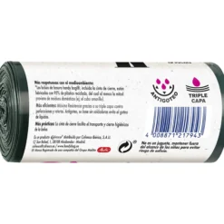 Bolsas basura Resistente y Eco 20L Handy Bag 15 uds 100% recicladas
