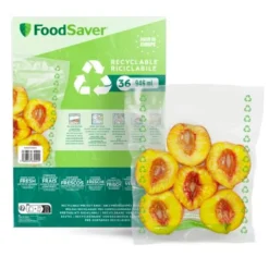36 bolsas envasadora al vacio 100% reciclables 0,94L FoodSaver