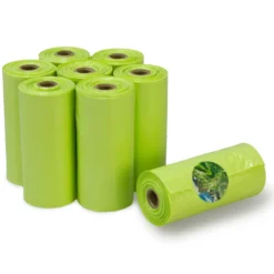 Bolsas excrementos Bio Compostables Arquivet 8 rollos x 15 bolsas