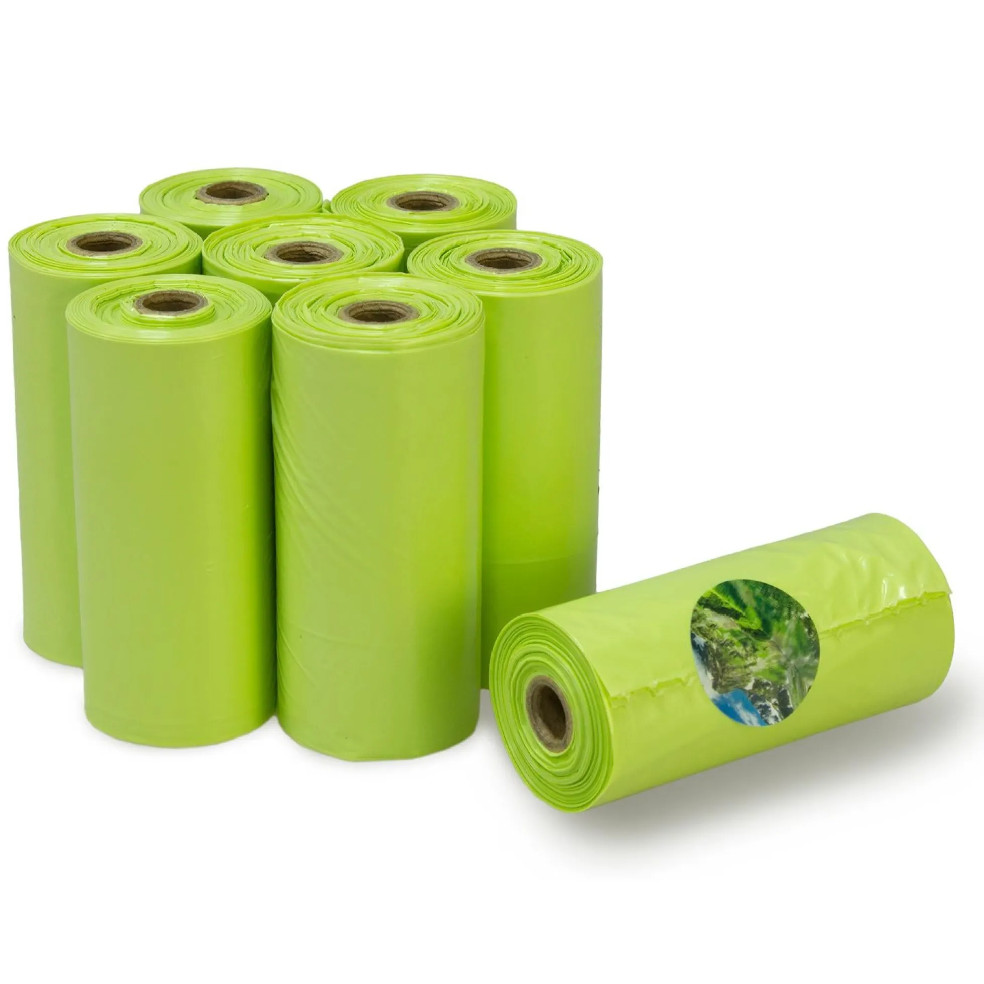 Bolsas excrementos Bio Compostables Arquivet 8 rollos x 15 bolsas