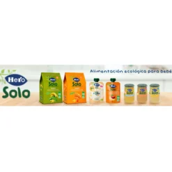 Bolsita de de Manzana, Plátano y Zanahoria 100% Eco 100 g- Hero Solo