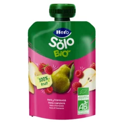 Bolsita Pouch Pera y Frambuesa ECO Hero Baby Solo 100 g