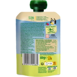 Bolsita Pouch Yogur, Plátano y Fresa Hero 100g