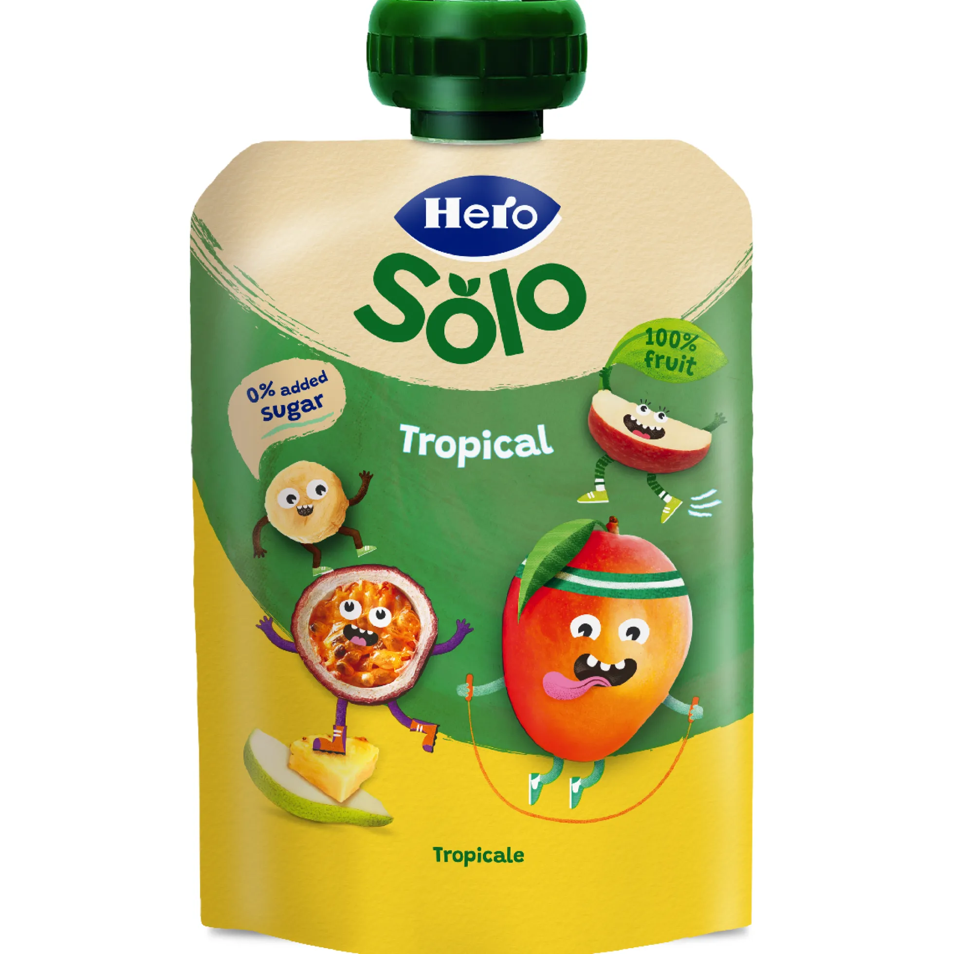 Bolsita Pouch Yogur Tropical Hero 100g