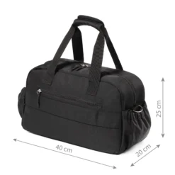 Bolso De Viaje Maternal Negro