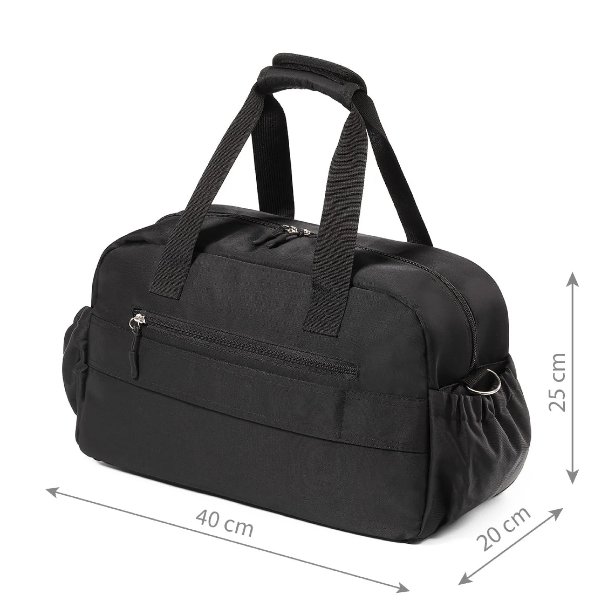 Bolso De Viaje Maternal Negro